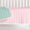 Bedspread (quilt) HappyFriday Basic Kids Dash Mint 100 x 130 cm