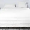 Voodikate HappyFriday Basic Dash Valge 270 x 260 cm