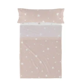 Bedding set HappyFriday Basic Kids Little star Pink Single 2 Pieces