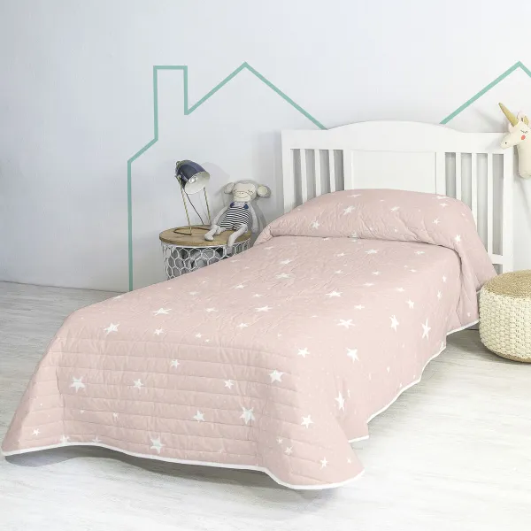 Voodikate HappyFriday BASIC KIDS Roosa 200 x 260 cm