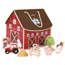 Farm with Animals Woomax (10 pcs)