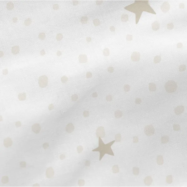 Cushion HappyFriday Basic Beige Stars 60 x 40 cm