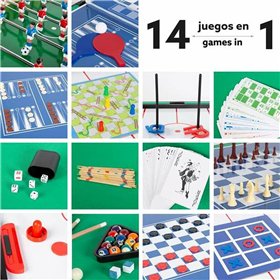 Multi-game Table Colorbaby 122 x 80 x 61 cm 14-in-1