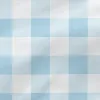 Quilted Zipper Bedding HappyFriday Basic Blue 105 x 200 cm Gingham