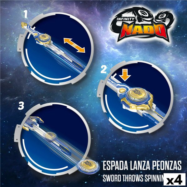 Spinning Top Infinity Nado (4 Units)