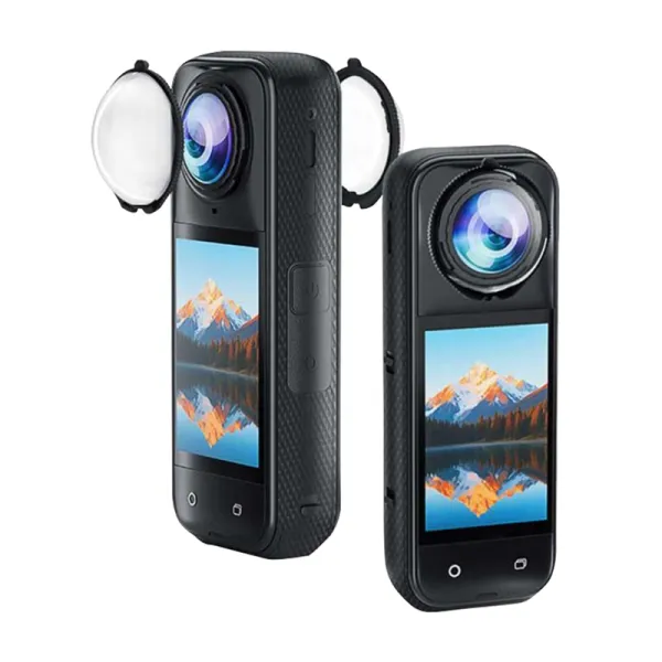 Puluz lens hoods for Insta360 X5 camera