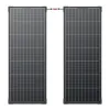 Set of 2x EcoFlow 130W photovoltaic panel (rigid construction)