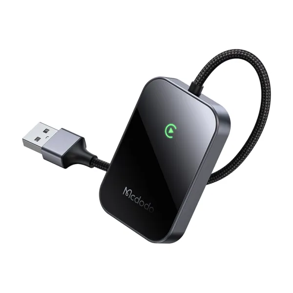 CarPlay wireless adapter with USB cable McDodo CA-7210 black