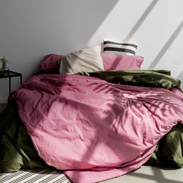Пододеяльник HappyFriday BASIC Розовый 260 x 240 cm