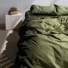 Пододеяльник HappyFriday Basic Зеленый 200 x 200 cm