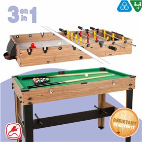 Multi-game Table CB Games 107 x 88 x 58 cm 3-in-1