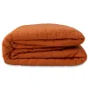 Pööratav Voodikate HappyFriday Basic Dash Oranž 270 x 260 cm