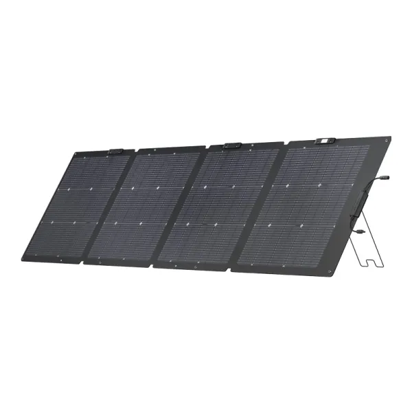 Fotoelektriskais saules panelis Ecoflow EFSOLAR220W-N 220 W Locīšana Portatīvs