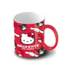 Puodelis Hello Kitty Raudona