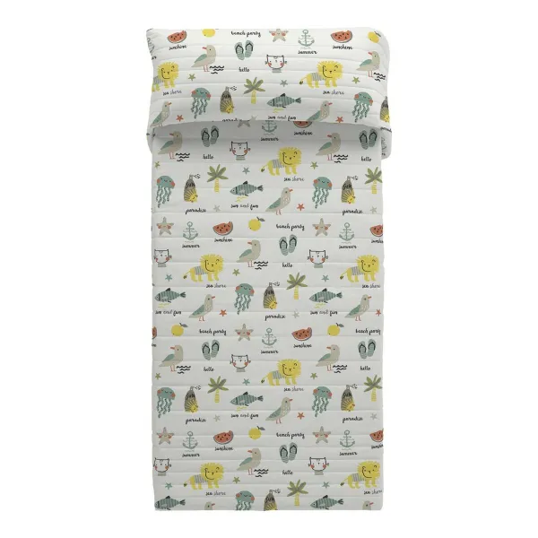 Vuodepeite (viltti) Popcorn Biel 200 x 260 cm