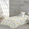 Voodikate Popcorn Biel 200 x 260 cm