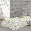 Voodikate Popcorn Biel 200 x 260 cm