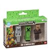 3D eraser set Minecraft MC4021D 3 Pieces