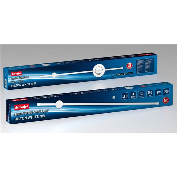 Wall Lamp Activejet AJE-HILTON White