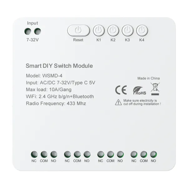 DIY Avatto WSMD-4 32V smart switch module