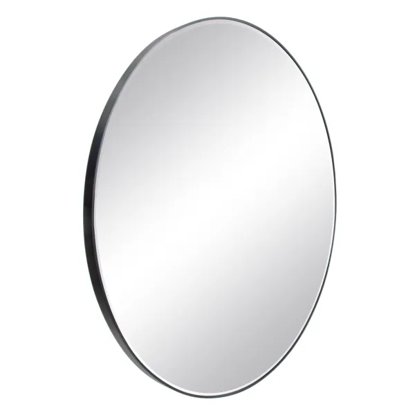 Wall mirror Black 120 x 4 x 120 cm