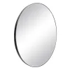 Wall mirror Black 120 x 4 x 120 cm