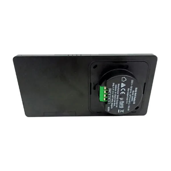 Ohjauspaneeli Shelly WALL DISPLAY X2(BL)+BLUHT(BLK)