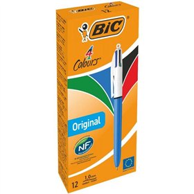 Pen Bic 982866 Blue 4 colours Rechargeable