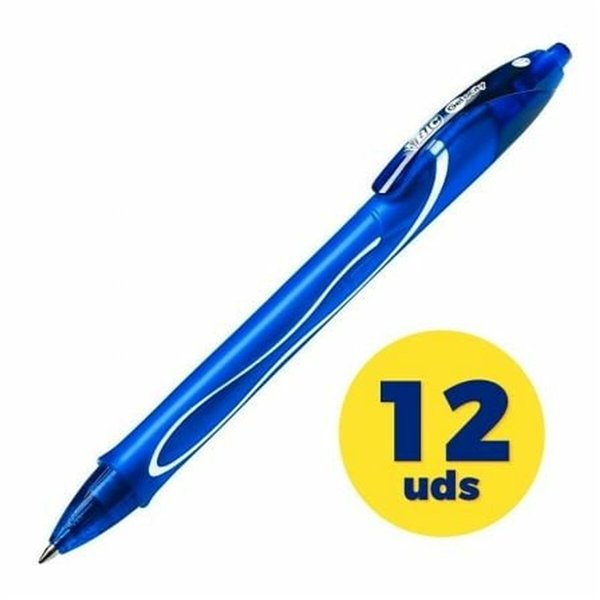 Gel pen Bic Gel-ocity Quick Dry Blue 0,7 mm