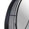 Wall mirror Black 41 x 13 x 41 cm