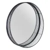 Wall mirror Black 81 x 15,5 x 81 cm