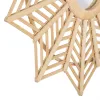 Wall mirror Natural 65 x 2,5 x 65 cm