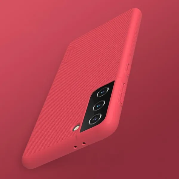 Nillkin Super Frosted Shield - Case for Samsung Galaxy S21+ (Bright Red)