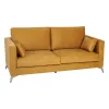 Diivan 200 x 98 x 97 cm Kollane