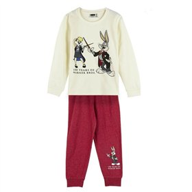 Children's Pyjama Warner Bros Red Beige