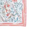 Tablecloth 140 x 140 cm Blue Polyester 100% cotton