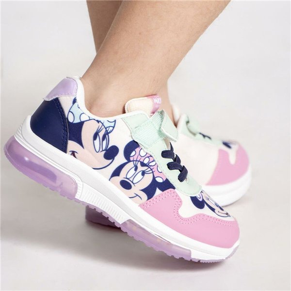 LED Trainers Minnie Mouse Pink