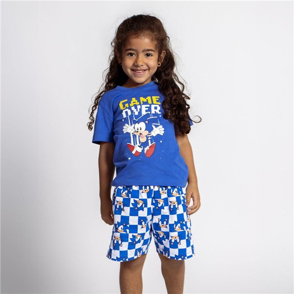 Children's Pyjama Sonic Blue