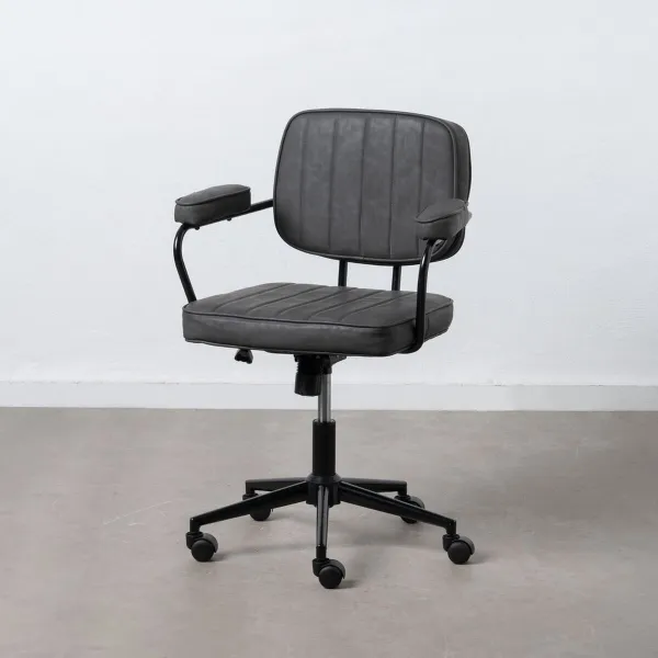 Kontoritool 56 x 56 x 92 cm Must