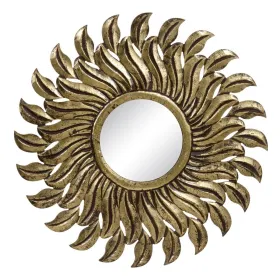 Wall mirror Golden 80 x 1,75 x 80 cm