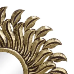 Wall mirror Golden 80 x 1,75 x 80 cm