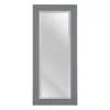 Wall mirror White Grey 56 x 2 x 126 cm