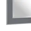 Wall mirror White Grey 56 x 2 x 126 cm