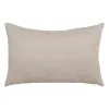 Cushion Polyester Beige 45 x 30 cm