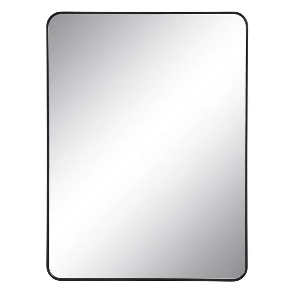 Wall mirror Black 76 x 3 x 101 cm