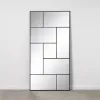 Wall mirror Black Vertical 90 x 2 x 180 cm