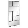 Wall mirror Black Vertical 90 x 2 x 180 cm