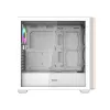 Darkflash DS900WS computer case (White) + 4 ARGB fans