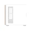 Darkflash DS900WS computer case (White) + 4 ARGB fans