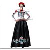 Costume Skeleton Mexican Multicolour